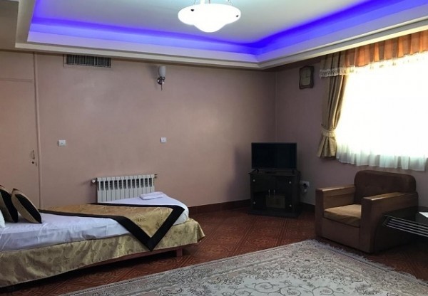 فضای داخلی اتاق ها هتل آپارتمان پارمیس شیراز
